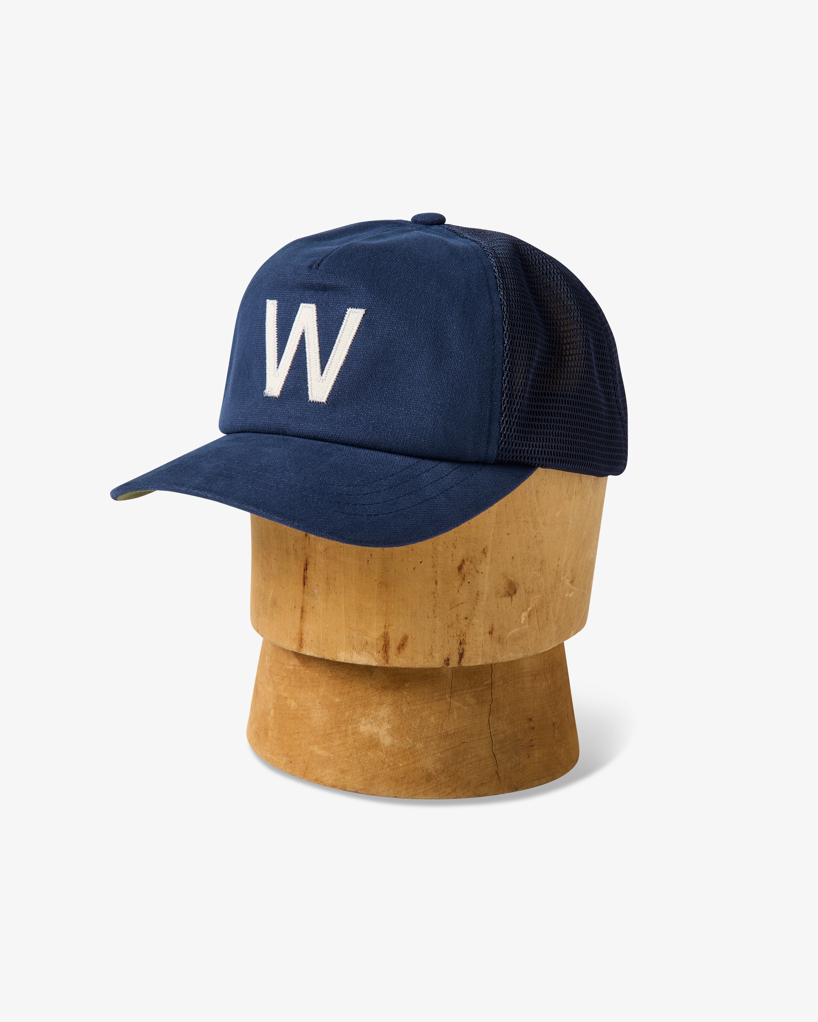Navy / White